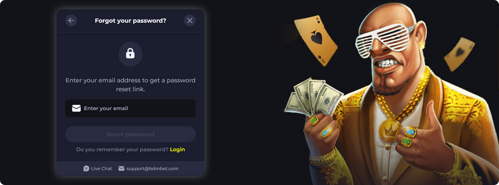 Bdmbet Casino Login Issues